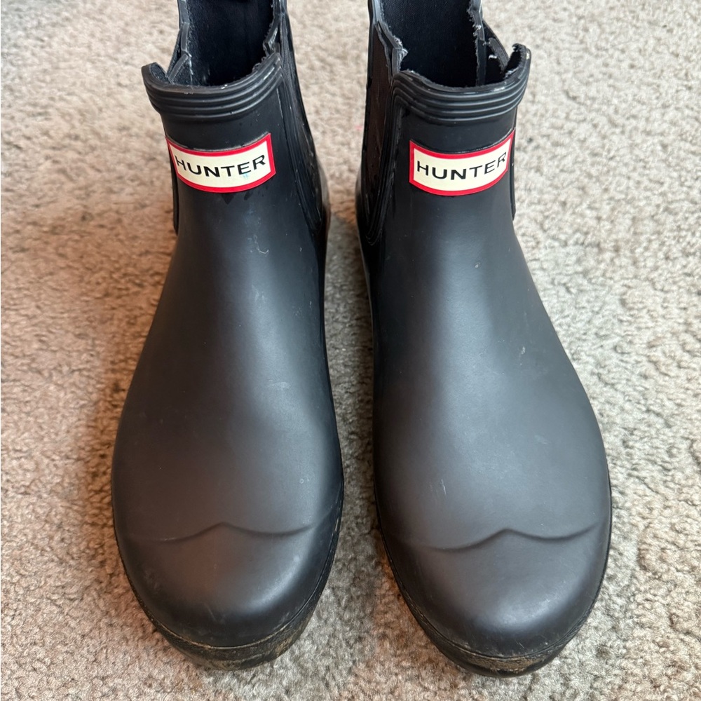Hunter Black Rain boots